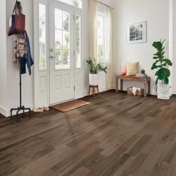 Robbins Natural Forest Scrape NFSH200H Calming Neutral 3/4" X 5" Hickory Hardwood Flooring -Carpet And Flooring Stores 10001477 Room 83452.1646994599