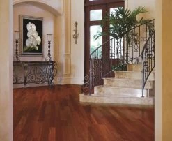 Classico SM12100 Natural 1/2" X 5" Santos Mahogany Hardwood Flooring -Carpet And Flooring Stores 10006177 Room 96393.1646996247