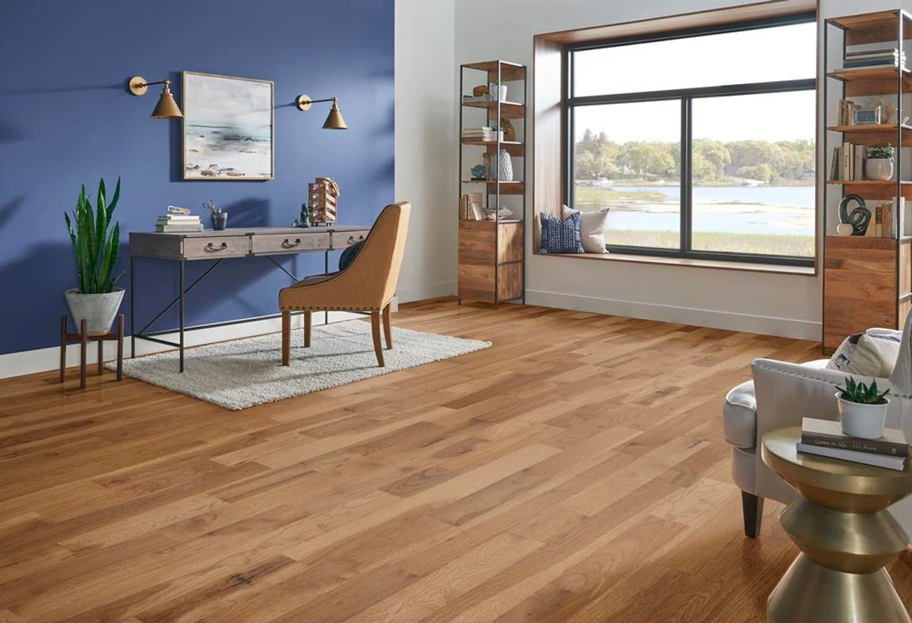 Robbins Natural Forest Smooth NFSH250S Creek Trail 3/4" X 5" Hickory Hardwood Flooring Robbins Natural Forest Smooth NFSH250S Creek Trail 3/4" X 5" Hickory Hardwood Flooring -Carpet And Flooring Stores 10010177 room 52881.1669053260