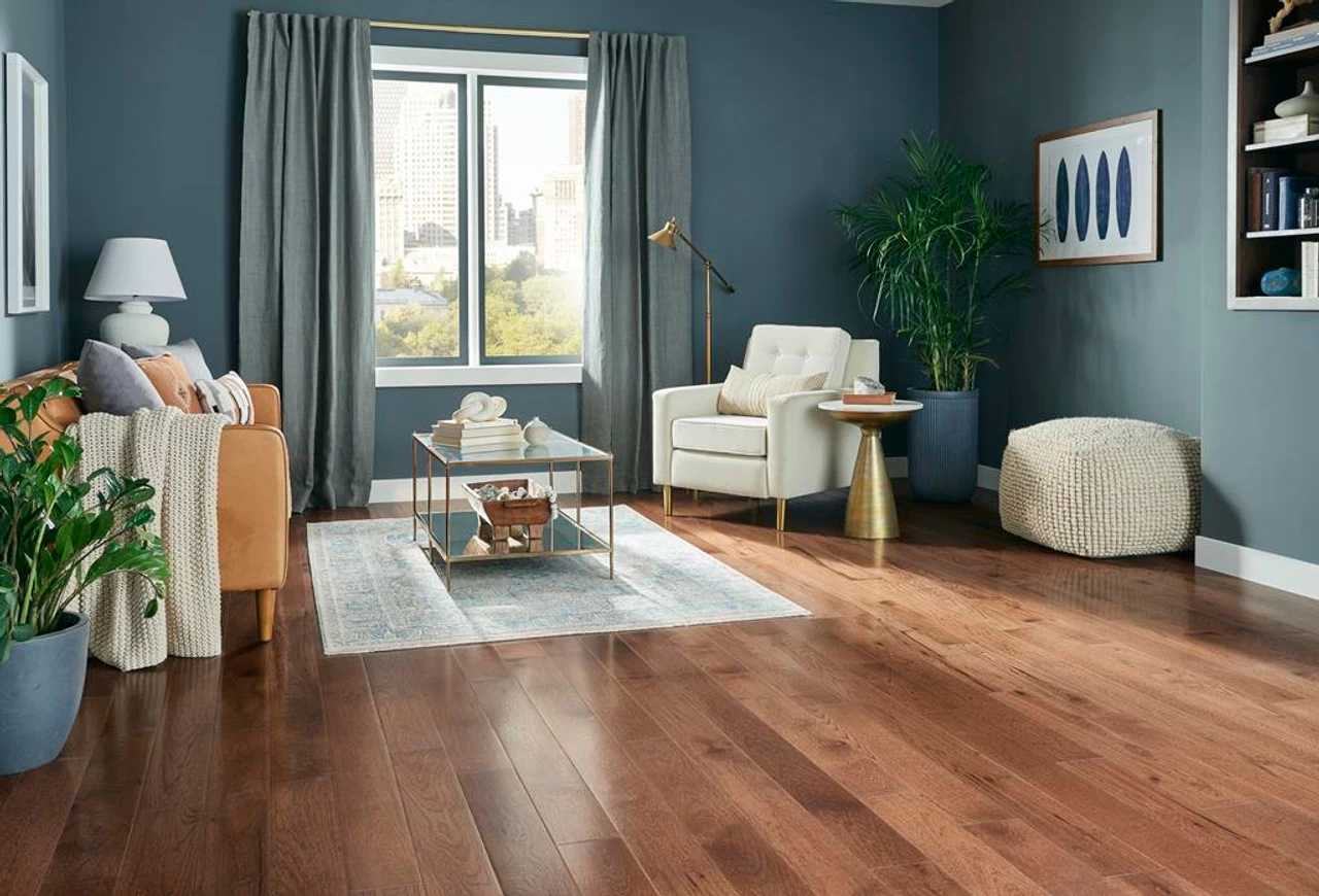Robbins Natural Forest Smooth NFSH230S Autumn Brown 3/4" X 5" Hickory Hardwood Flooring Robbins Natural Forest Smooth NFSH230S Autumn Brown 3/4" X 5" Hickory Hardwood Flooring -Carpet And Flooring Stores 10010377 room 29017.1669053261