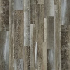 SMARTCORE Monroe Oak 5-in Wide X 6-1/2-mm Thick Waterproof Interlocking Luxury Vinyl Plank Flooring (18.35-sq Ft)