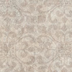 Armstrong Flooring Crescendo Floral Essence Muted Gray 12-in X 12-in Groutable Peel And Stick Vinyl Tile Flooring (1-sq Ft)