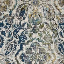 Feizy Rugs Brixton 2'10" X 7'10" Azure Area Rug -Carpet And Flooring Stores 1385550 5