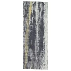 Feizy Rugs Bleecker 2'10" X 7'10" Asphalt Area Rug
