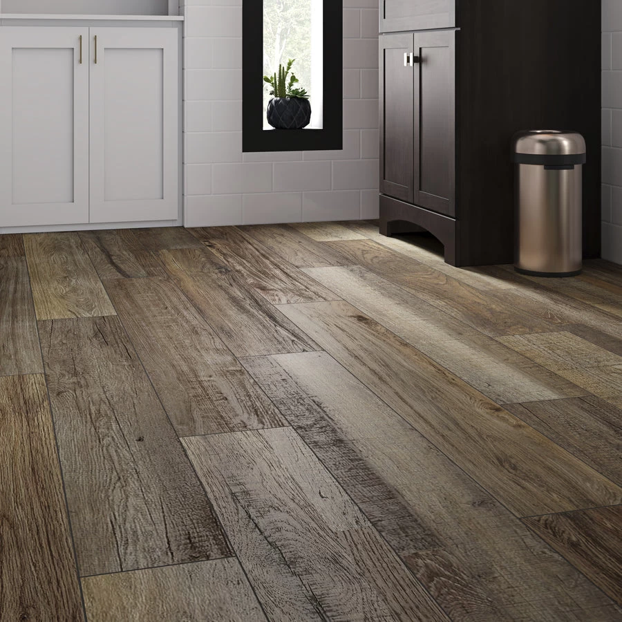 SMARTCORE Pro 7-Piece 7.08-in x 48.03-in Burbank Oak Luxury Vinyl Plank Flooring SMARTCORE Pro 7-Piece 7.08-in X 48.03-in Burbank Oak Luxury Vinyl Plank Flooring -Carpet And Flooring Stores
