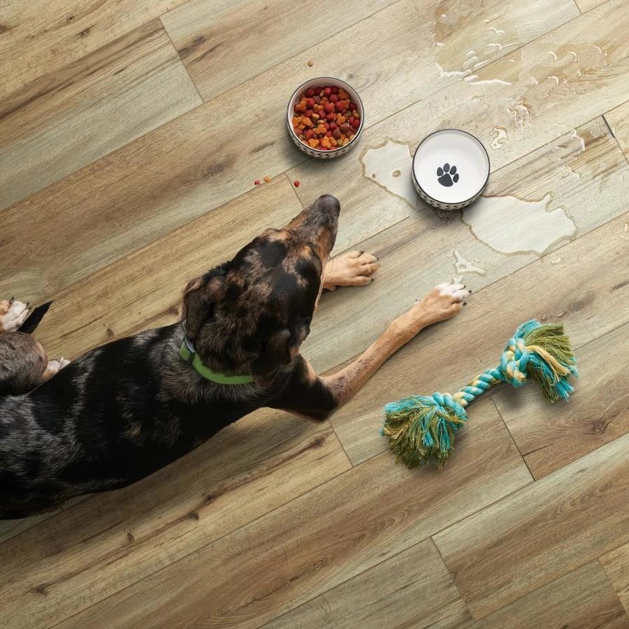 SMARTCORE Pro 7-Piece 7.08-in x 48.03-in Burbank Oak Luxury Vinyl Plank Flooring SMARTCORE Pro 7-Piece 7.08-in X 48.03-in Burbank Oak Luxury Vinyl Plank Flooring -Carpet And Flooring Stores