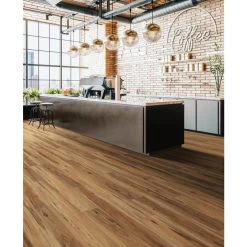 SMARTCORE Pro 7-Piece 7.08-in X 48.03-in Toasted Eucalyptus Luxury Vinyl Plank Flooring