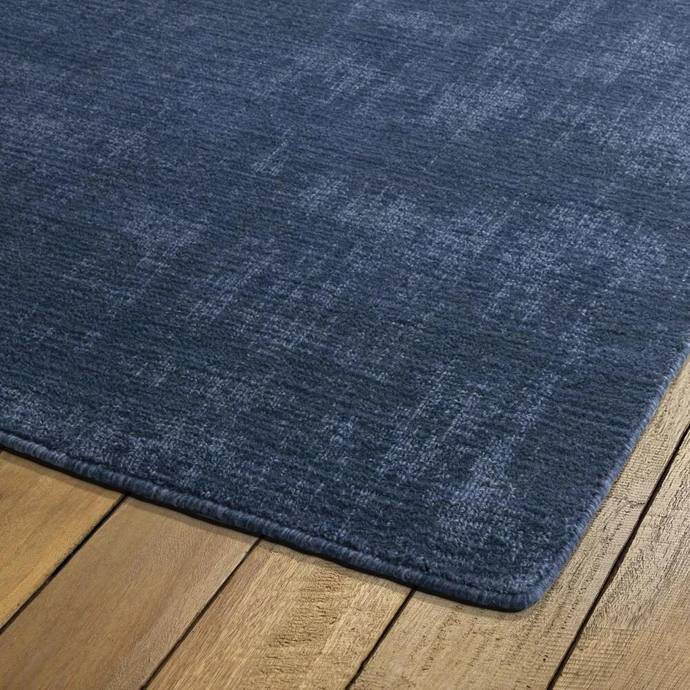 Kaleen Rugs Lauderdale LDD01-17 5' x 7'6" Blue Area Rug Kaleen Rugs Lauderdale LDD01-17 5' X 7'6" Blue Area Rug -Carpet And Flooring Stores 3307768 2