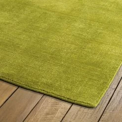 Kaleen Rugs Lauderdale LDD01-96 2' X 6' Lime Green Runner -Carpet And Flooring Stores 3308279 9