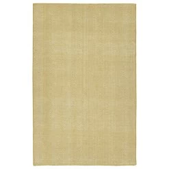 Kaleen Rugs Ziggy ZIG01-05 9' X 12' Gold And White Indoor/Outdoor Area Rug