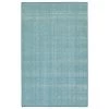 Kaleen Rugs Ziggy ZIG01-10 2' X 3' Denim And White Indoor/Outdoor Area Rug
