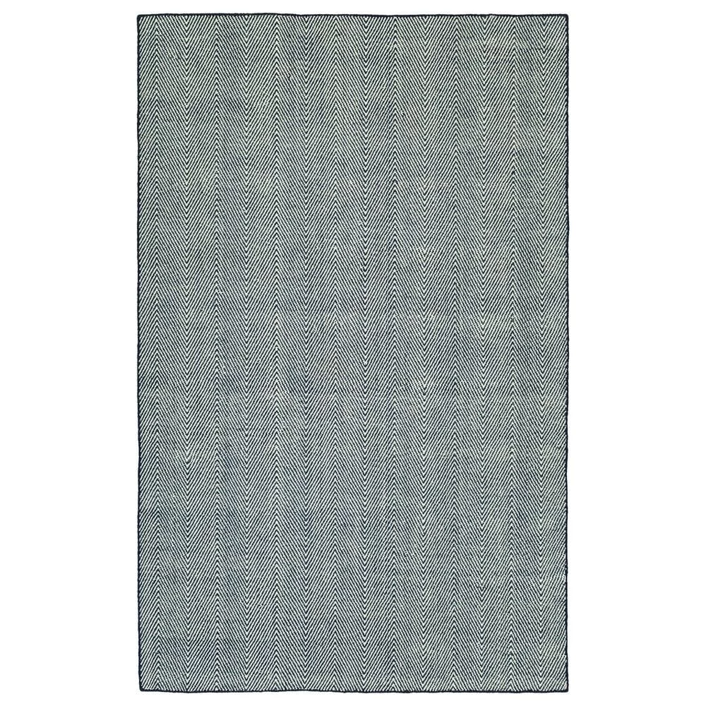 Kaleen Rugs Ziggy ZIG01-22 2' x 3' Navy and White Indoor/Outdoor Area Rug Kaleen Rugs Ziggy ZIG01-22 2' X 3' Navy And White Indoor/Outdoor Area Rug -Carpet And Flooring Stores 3309004 1