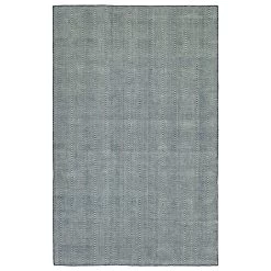 Kaleen Rugs Ziggy ZIG01-22 5' X 7'6" Navy And White Indoor/Outdoor Area Rug