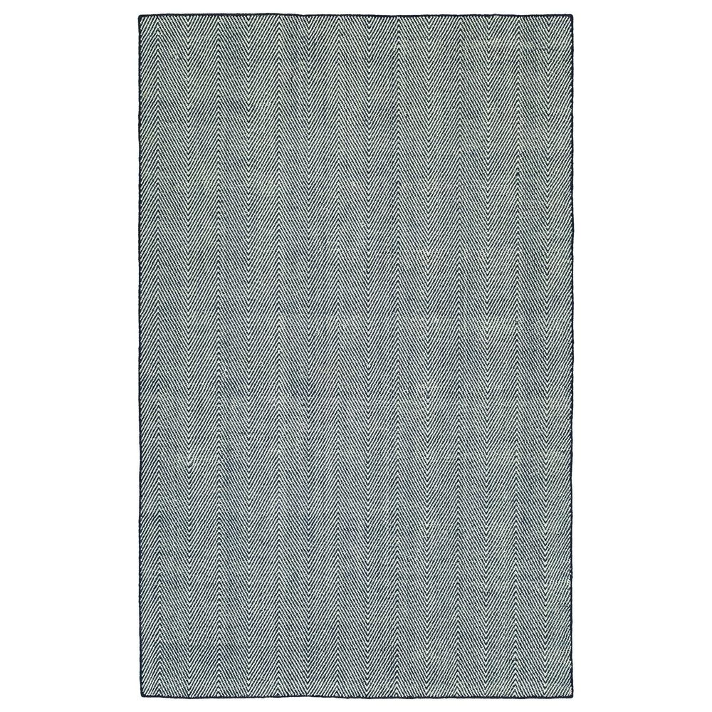 Kaleen Rugs Ziggy ZIG01-22 5' x 7'6" Navy and White Indoor/Outdoor Area Rug Kaleen Rugs Ziggy ZIG01-22 5' X 7'6" Navy And White Indoor/Outdoor Area Rug -Carpet And Flooring Stores 3309038 1