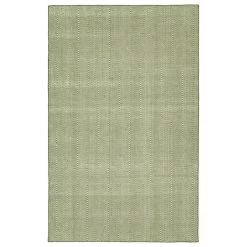 Kaleen Rugs Ziggy ZIG01-23 5' X 7'6" Olive And White Indoor/Outdoor Area Rug