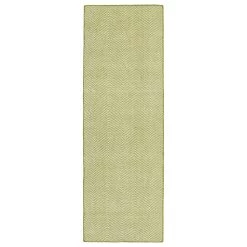 Kaleen Rugs Ziggy ZIG01-70 2' X 6' Wasabi And White Indoor/Outdoor Area Rug