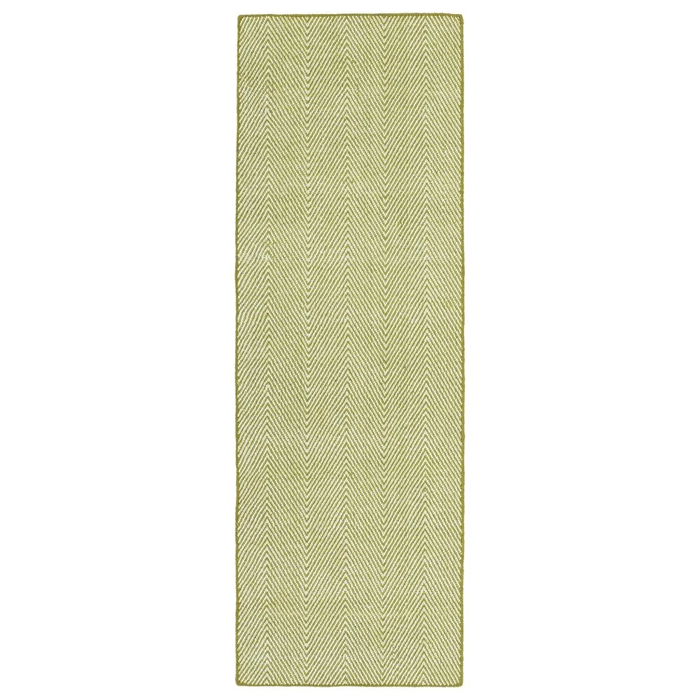 Kaleen Rugs Ziggy ZIG01-70 2' x 6' Wasabi and White Indoor/Outdoor Area Rug Kaleen Rugs Ziggy ZIG01-70 2' X 6' Wasabi And White Indoor/Outdoor Area Rug -Carpet And Flooring Stores 3309137 1