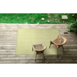 Kaleen Rugs Ziggy ZIG01-70 3' X 5' Wasabi And White Indoor/Outdoor Area Rug -Carpet And Flooring Stores 3309145 2