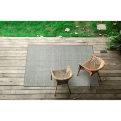 Kaleen Rugs Ziggy ZIG01-75 8' X 10' Grey And White Indoor/Outdoor Area Rug -Carpet And Flooring Stores 3309228 2