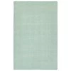 Kaleen Rugs Ziggy ZIG01-79 3' X 5' Light Blue And White Indoor/Outdoor Area Rug