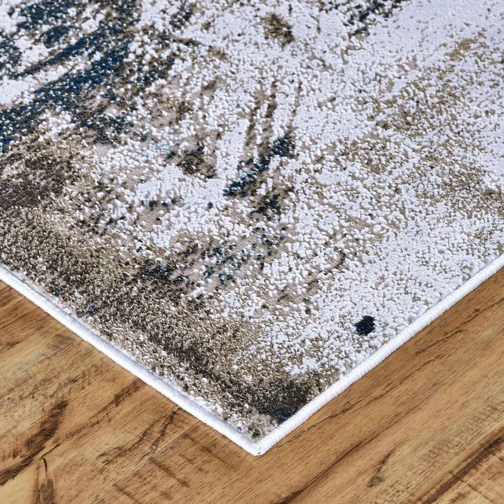 Feizy Rugs Gaspar 8' x 11' White and Gray Area Rug Feizy Rugs Gaspar 8' X 11' White And Gray Area Rug -Carpet And Flooring Stores 3357185 3