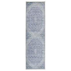 Feizy Rugs Cecily 3572F 2'3" X 8' Blue And Turquoise Area Rug
