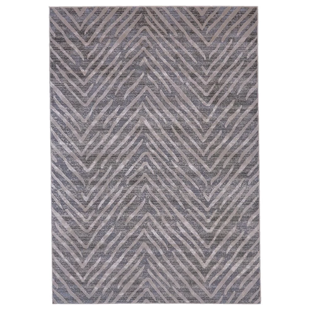 Feizy Rugs Waldor 5' x 8' Gray Area Rug Feizy Rugs Waldor 5' X 8' Gray Area Rug -Carpet And Flooring Stores 3739317 1
