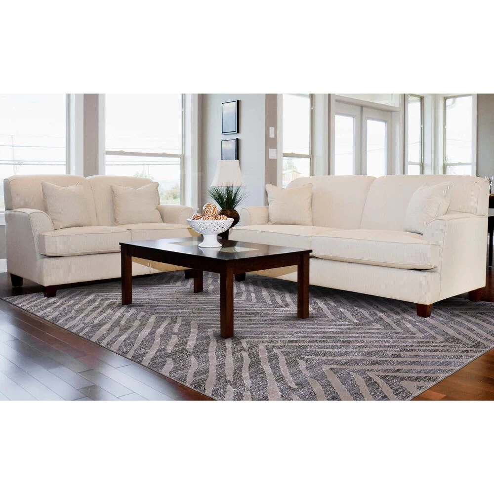 Feizy Rugs Waldor 5' x 8' Gray Area Rug Feizy Rugs Waldor 5' X 8' Gray Area Rug -Carpet And Flooring Stores 3739317 2