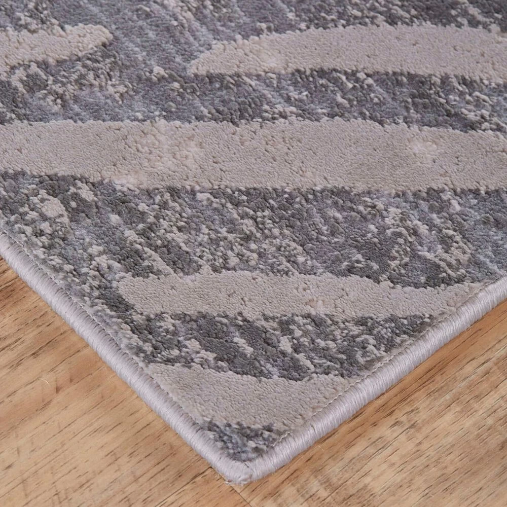 Feizy Rugs Waldor 5' x 8' Gray Area Rug Feizy Rugs Waldor 5' X 8' Gray Area Rug -Carpet And Flooring Stores 3739317 3