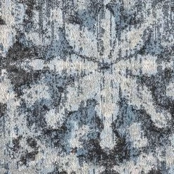 Feizy Rugs Ainsley 2'10" X 7'10" Charcoal And Blue Area Rug -Carpet And Flooring Stores 3860667 5