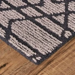 Feizy Rugs Asher 8' X 10' Gray And Charcoal Area Rug -Carpet And Flooring Stores 3862358 3