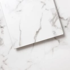 Lucida USA Terracore Calacatta 12-in Wide X 7-mm Thick Waterproof Interlocking Luxury Vinyl Plank Flooring (16-sq Ft)