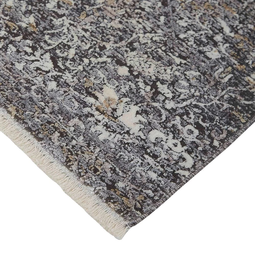 Feizy Rugs Sarrant 2'8" x 8' Smoke Area Rug Feizy Rugs Sarrant 2'8" X 8' Smoke Area Rug -Carpet And Flooring Stores 4143840 2