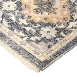 Feizy Rugs Kyra 5' X 7' Gray And Yellow Area Rug -Carpet And Flooring Stores 4839280 4