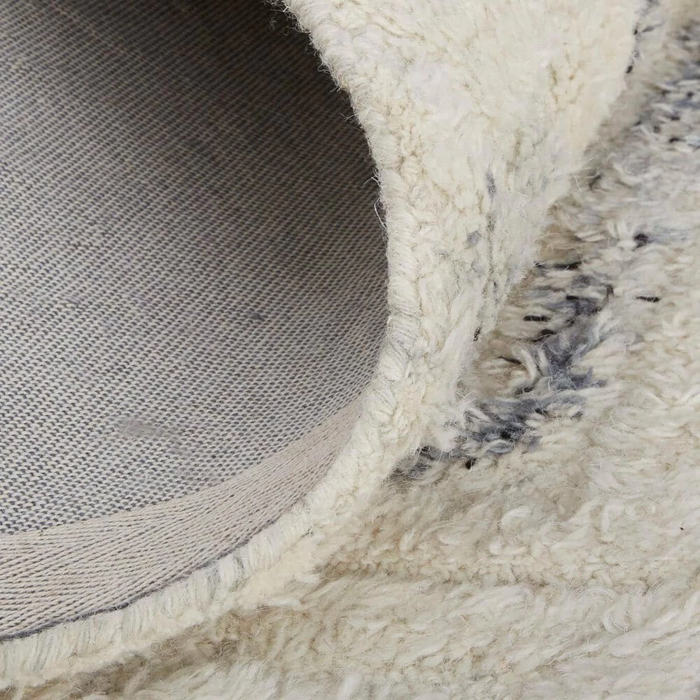 Feizy Rugs Anica 4' x 6' Ivory and Blue Area Rug Feizy Rugs Anica 4' X 6' Ivory And Blue Area Rug -Carpet And Flooring Stores 4885903 3