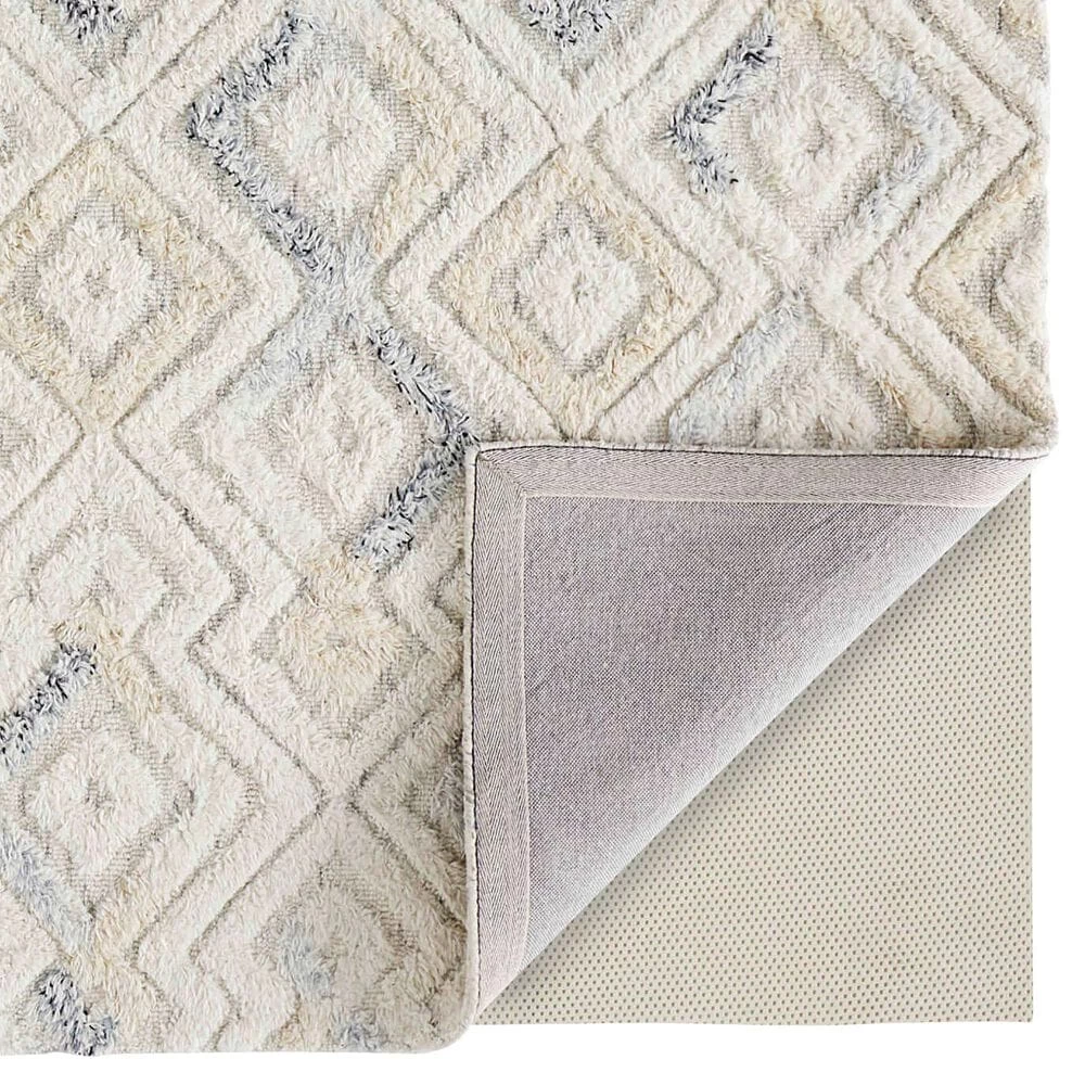 Feizy Rugs Anica 4' x 6' Ivory and Blue Area Rug Feizy Rugs Anica 4' X 6' Ivory And Blue Area Rug -Carpet And Flooring Stores 4885903 5
