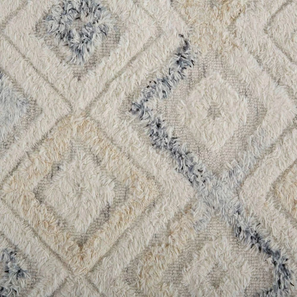 Feizy Rugs Anica 4' x 6' Ivory and Blue Area Rug Feizy Rugs Anica 4' X 6' Ivory And Blue Area Rug -Carpet And Flooring Stores 4885903 6