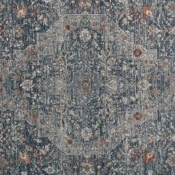 Feizy Rugs Marquette 6'7" X 9'10" Blue Area Rug -Carpet And Flooring Stores 4930394 6