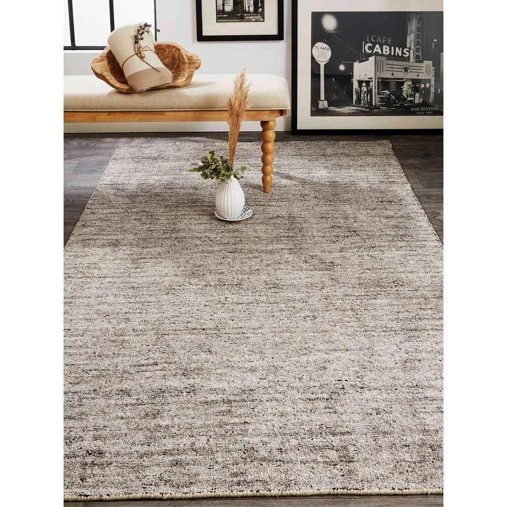 Feizy Rugs Delino 3'6" x 5'6" Gray Area Rug Feizy Rugs Delino 3'6" X 5'6" Gray Area Rug -Carpet And Flooring Stores 5078987 2
