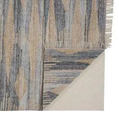 Feizy Rugs Beckett 0815F 3'6" X 5'6" Gray And Beige Area Performance Rug -Carpet And Flooring Stores 5080835 3