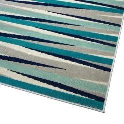 Kaleen Rugs Ostinata 2' X 3' Blue, Grey, Teal, Ivory And Navy Indoor/Outdoor Area Rug 1 Kaleen Rugs Ostinata 2' X 3' Blue, Grey, Teal, Ivory And Navy Indoor/Outdoor Area Rug -Carpet And Flooring Stores 5167103 2