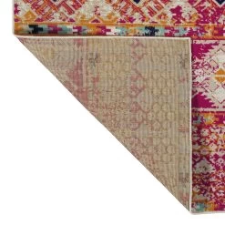 Kaleen Rugs Ostinata 2' X 3' Pink, Sand, Orange, Turquoise And Grey Indoor/Outdoor Area Rug 2 Kaleen Rugs Ostinata 2' X 3' Pink, Sand, Orange, Turquoise And Grey Indoor/Outdoor Area Rug -Carpet And Flooring Stores 5167418 3