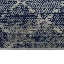 Kaleen Rugs Ostinata 2'2" X 7'6" Navy, Grey And Silver Indoor/Outdoor Runner 3 Kaleen Rugs Ostinata 2'2" X 7'6" Navy, Grey And Silver Indoor/Outdoor Runner -Carpet And Flooring Stores 5167640 4