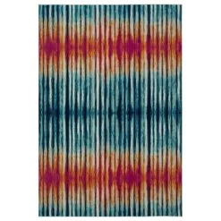 Kaleen Rugs Ostinata 2'2" X 7'6" Multicolor Indoor/Outdoor Runner