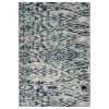 Kaleen Rugs Ostinata 2' X 3' Grey, Silver, Teal And Navy Indoor/Outdoor Area Rug