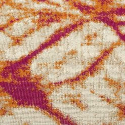 Kaleen Rugs Ostinata 2'2" X 7'6" Orange, Pink, Ivory And Sand Indoor/Outdoor Runner 4 Kaleen Rugs Ostinata 2'2" X 7'6" Orange, Pink, Ivory And Sand Indoor/Outdoor Runner -Carpet And Flooring Stores 5167947 5