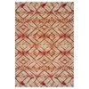 Kaleen Rugs Ostinata 2' X 3' Orange, Pink, Ivory And Sand Indoor/Outdoor Area Rug