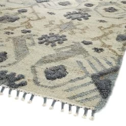Kaleen Rugs Kaleen Rugs Alejandra 2'6" X 8' Slate, Spa, Charcoal, Gold, Fern And Blue Runner 2 Kaleen Rugs Kaleen Rugs Alejandra 2'6" X 8' Slate, Spa, Charcoal, Gold, Fern And Blue Runner -Carpet And Flooring Stores 5201159 3