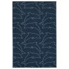 Kaleen Rugs Cabos CAB04-22 1'9" X 3' Navy Indoor/Outdoor Area Rug