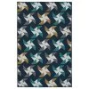 Kaleen Rugs Cabos CAB10-22 1'9" X 3' Navy Indoor/Outdoor Area Rug